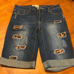 L & B Jean Shorts